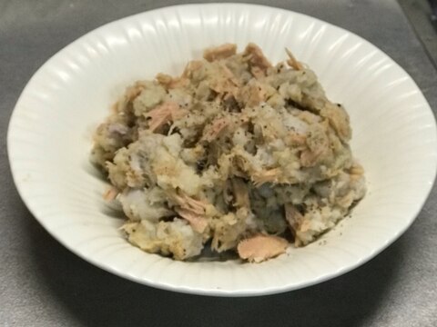 オリーブオイル塩で食べる里芋サラダ